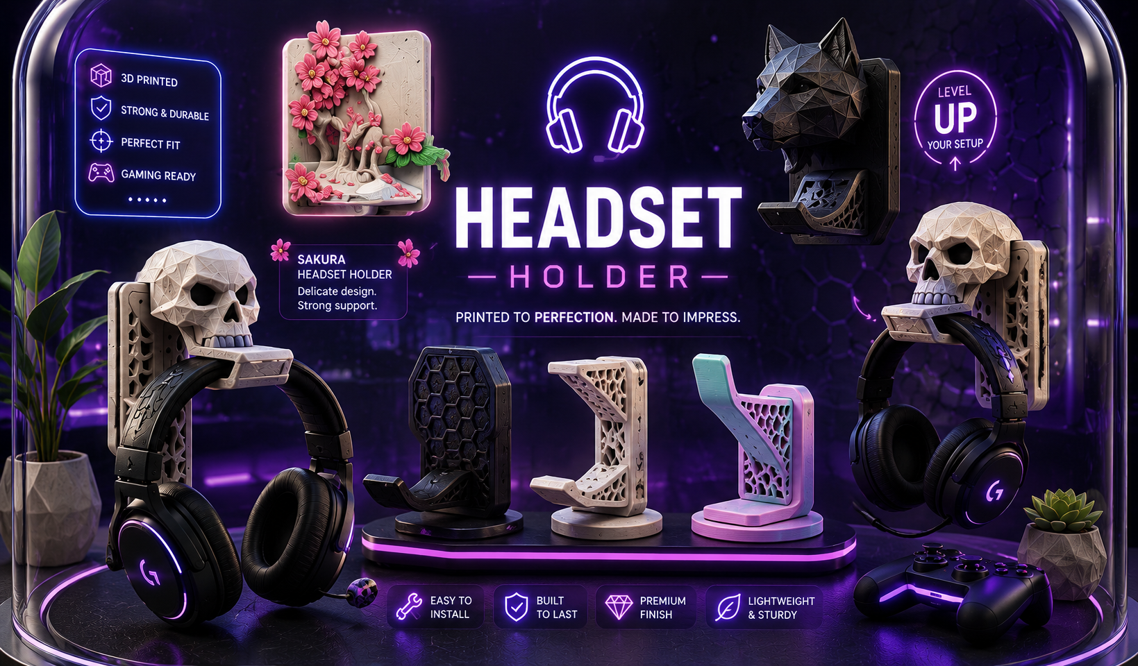 Headset Holder