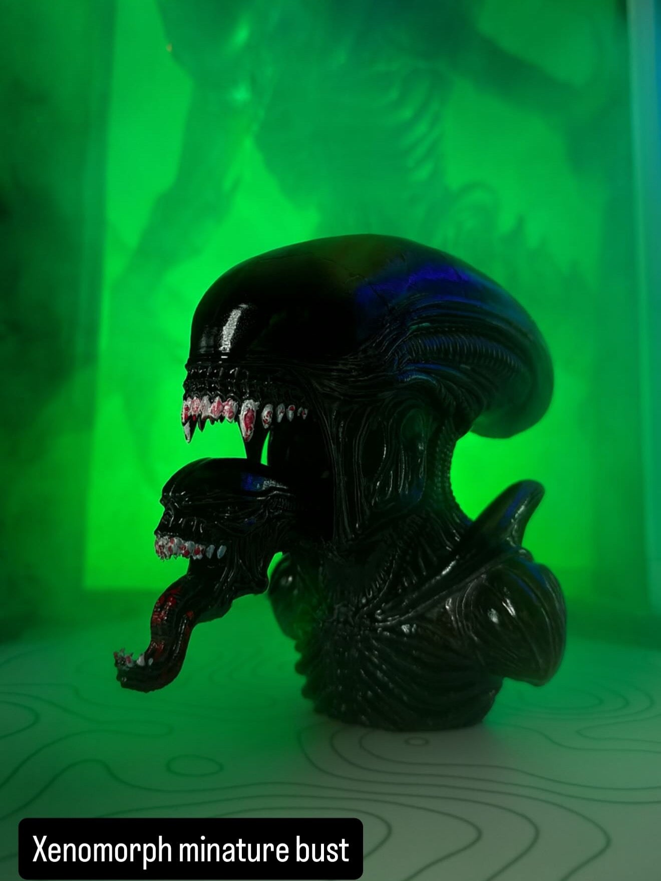 xenomorph bust figure
