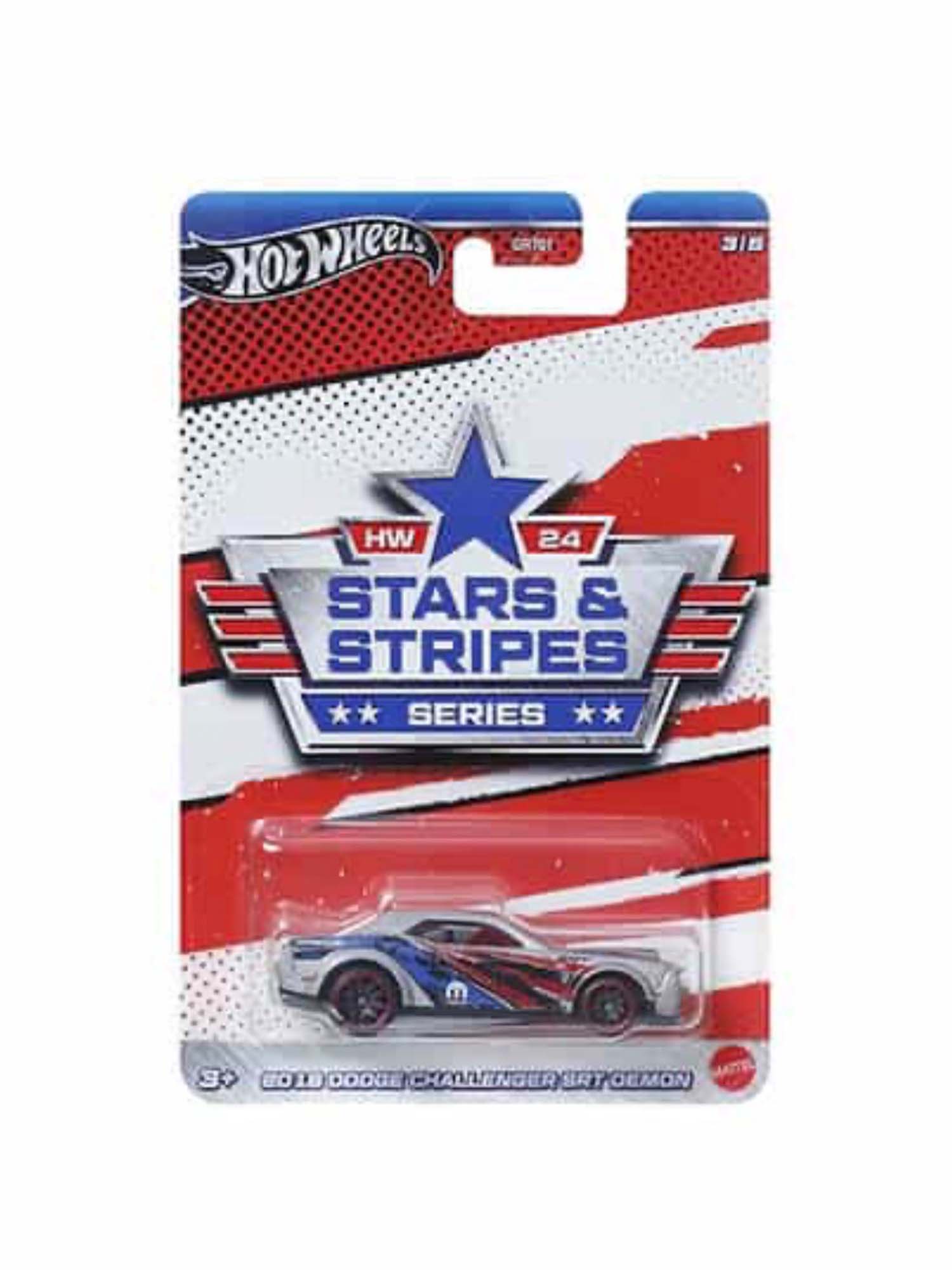 Hot Wheels Stars & Stripes: 2018 Dodge Challenger SRT Demon (3/5)