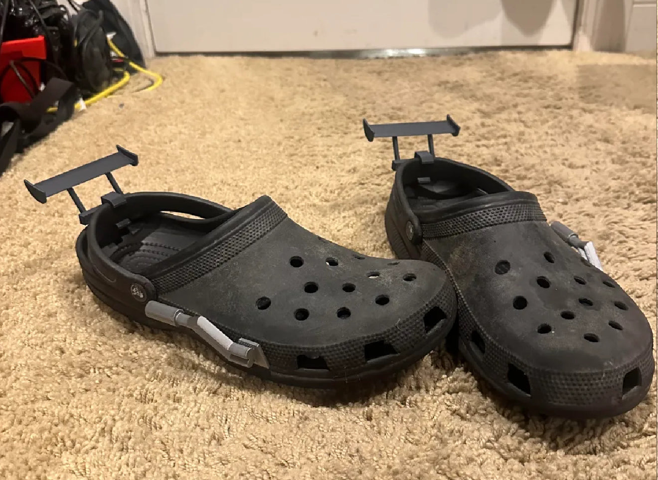 Exhaust crocs charm