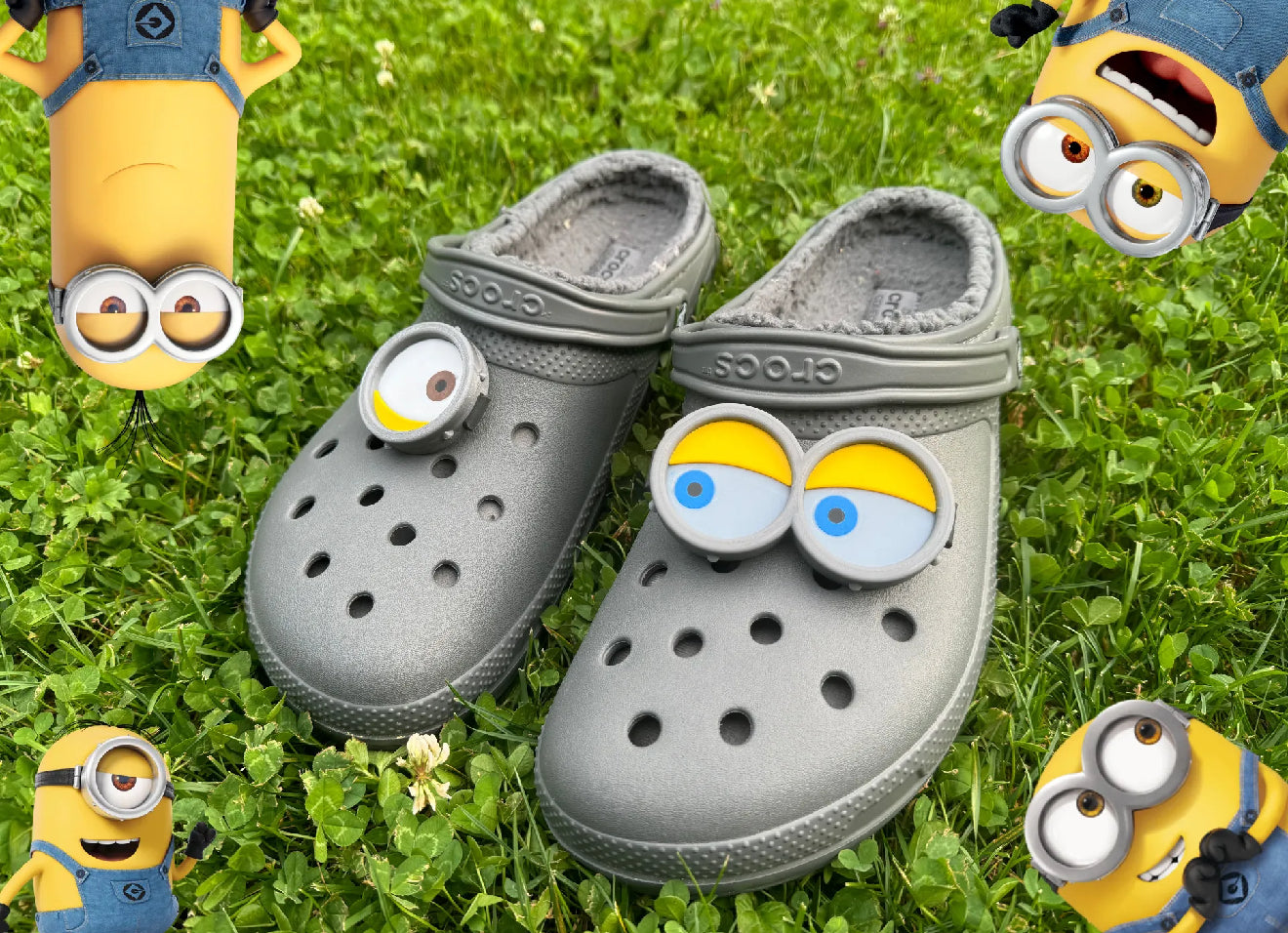 minions crocs charm