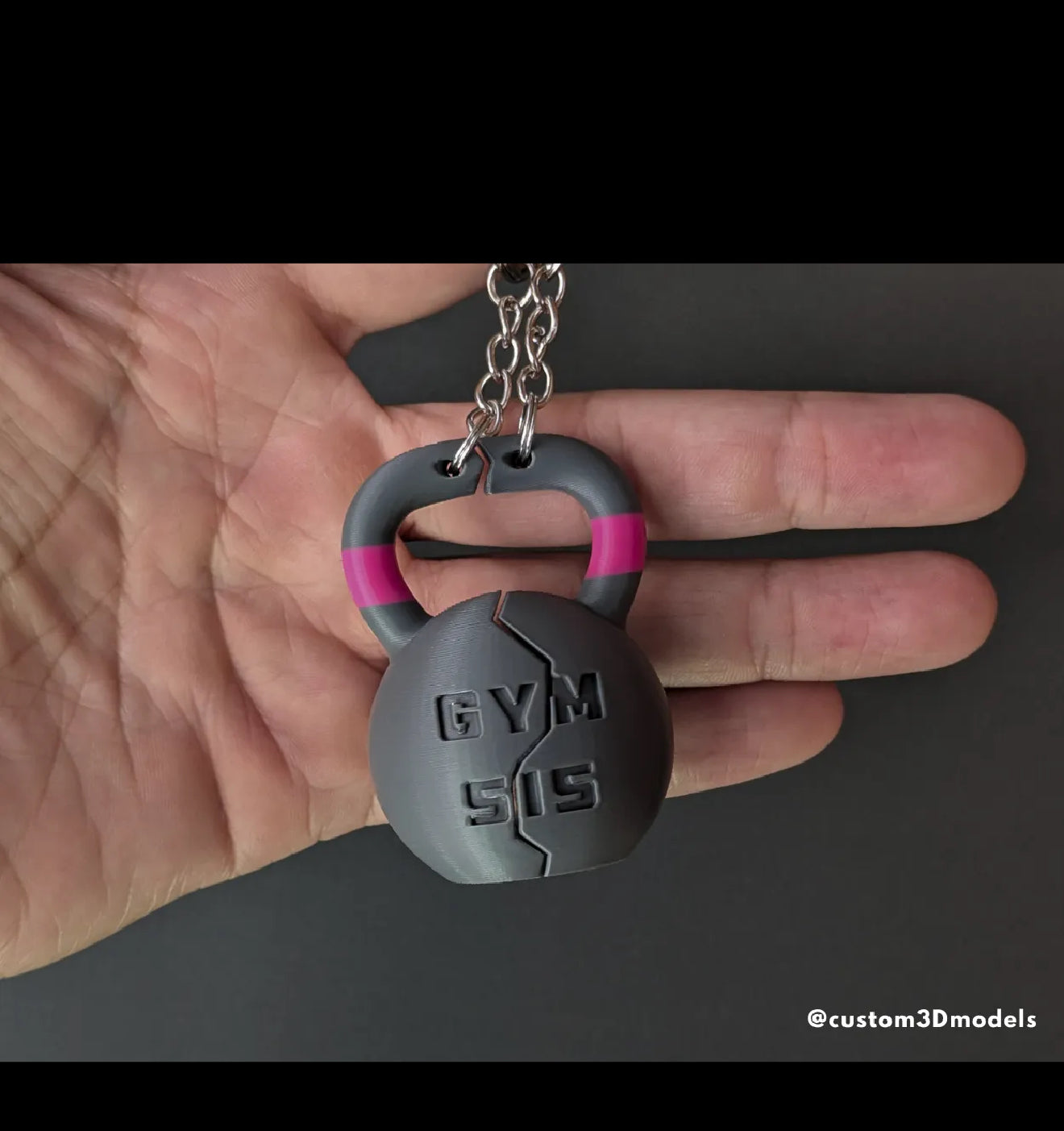 GYM BRO keychain