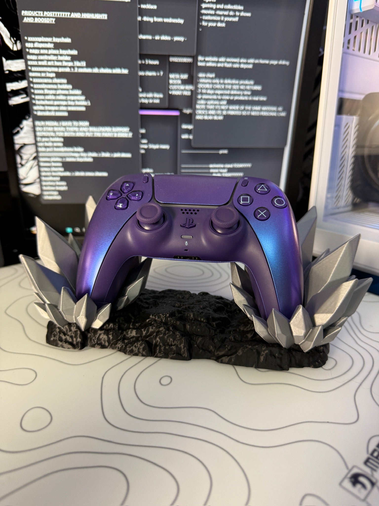 Crystal Controller Holder