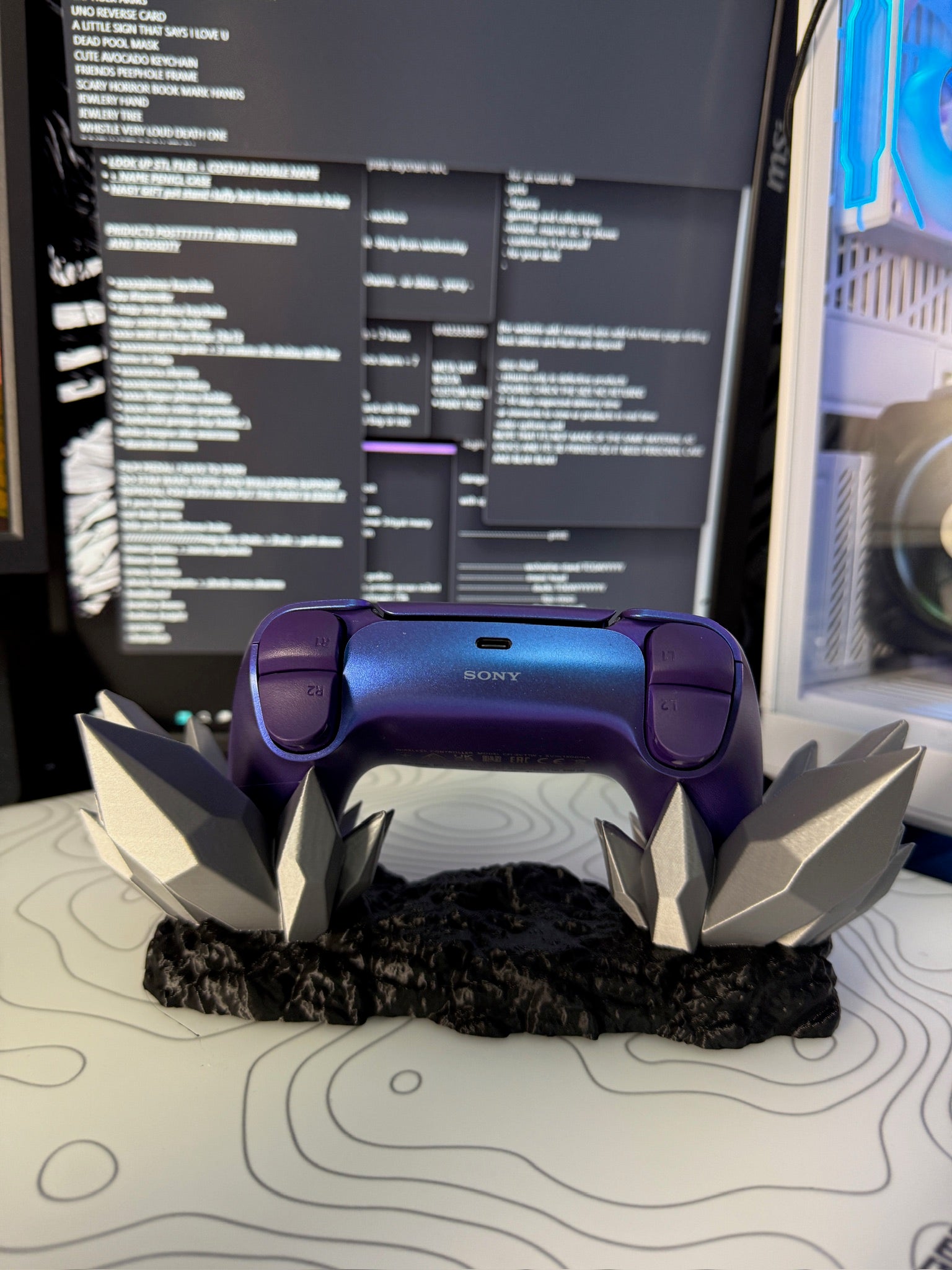 Crystal Controller Holder