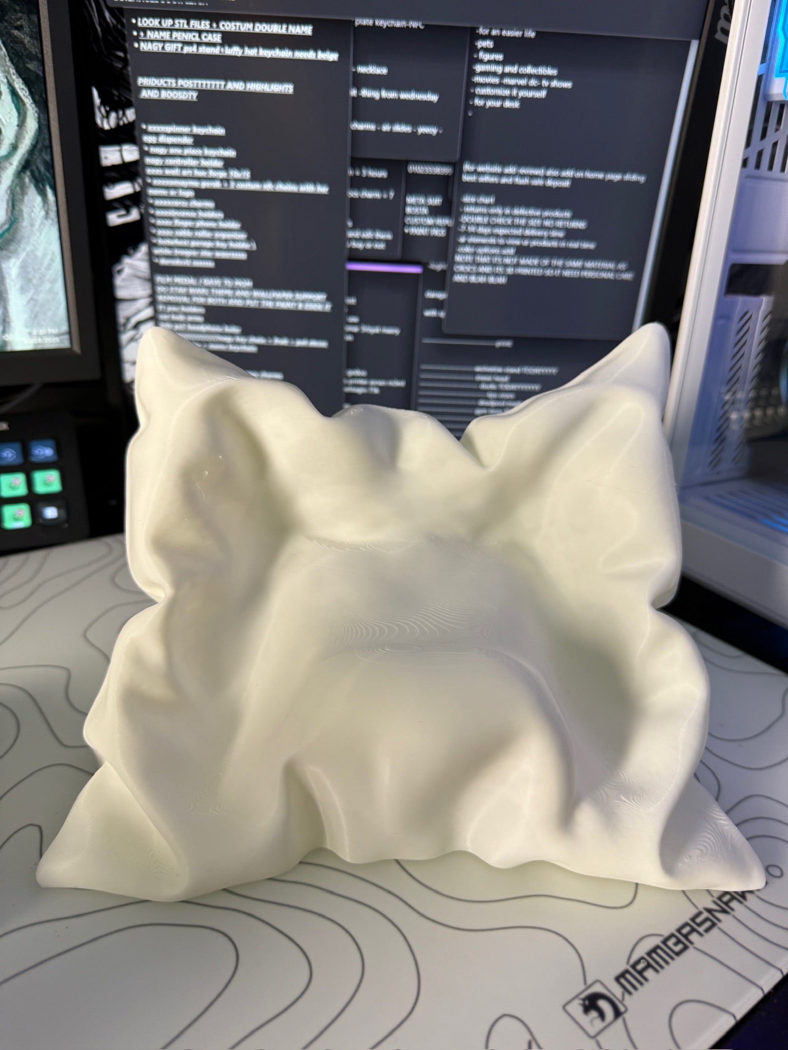 Pillow controller holder