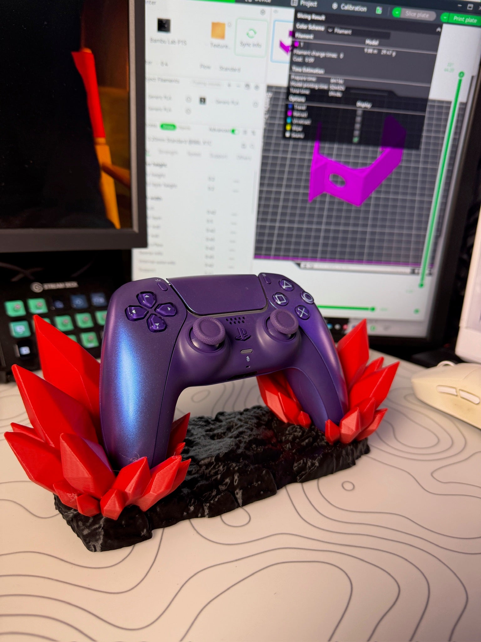 Crystal Controller Holder