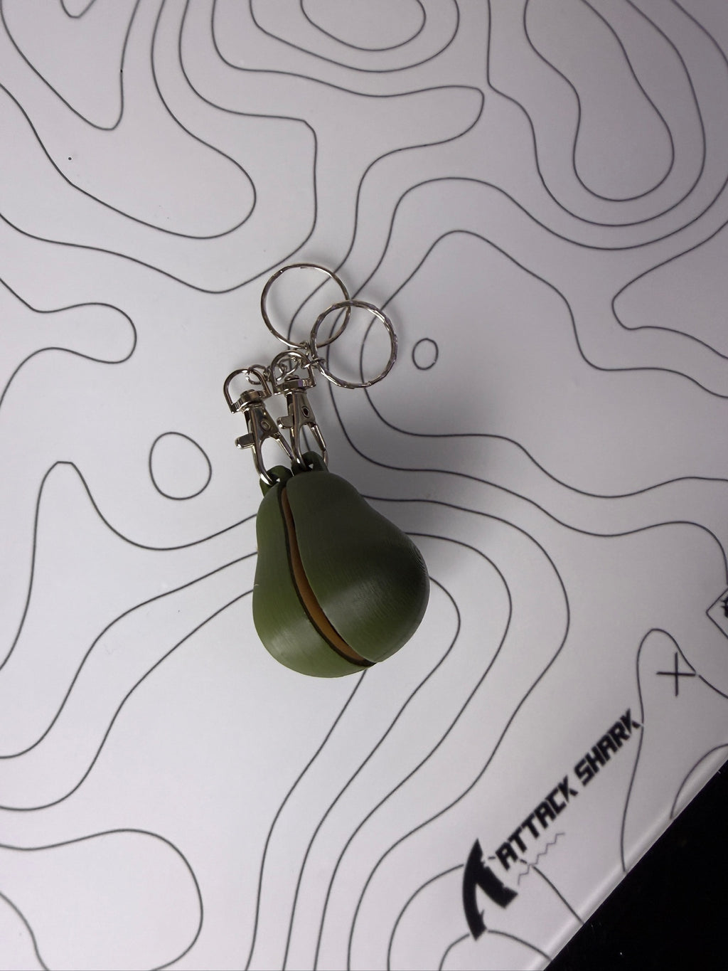 Avocado Cute Couple Keychain