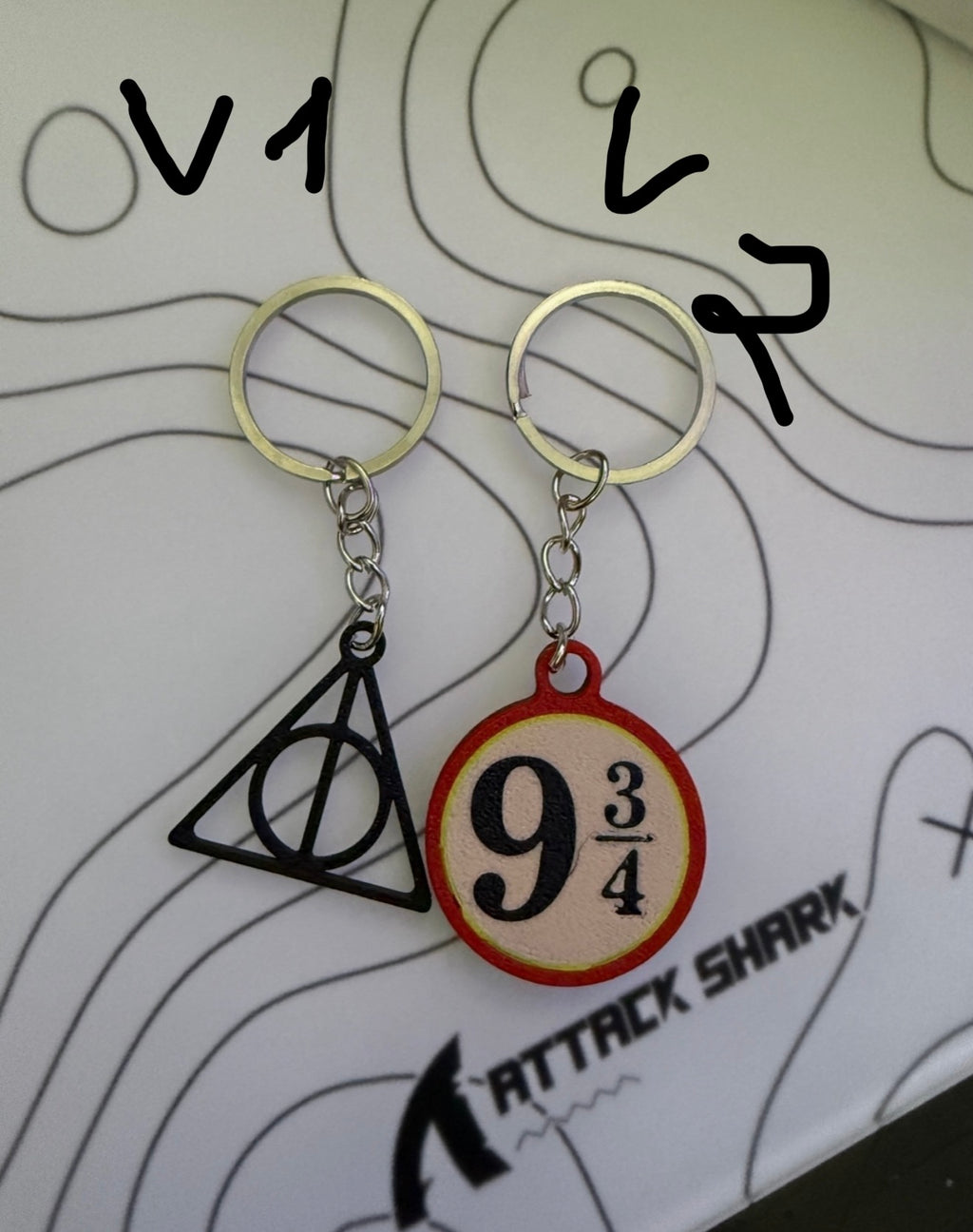 Harry potter keychain