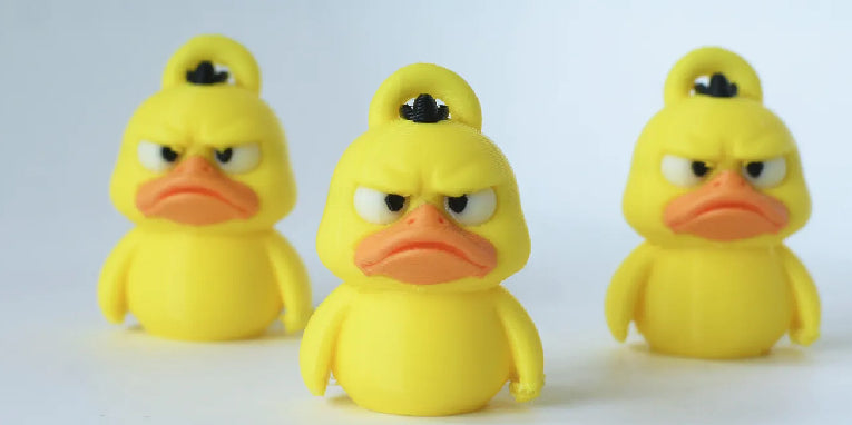 Angry Duck Keychain