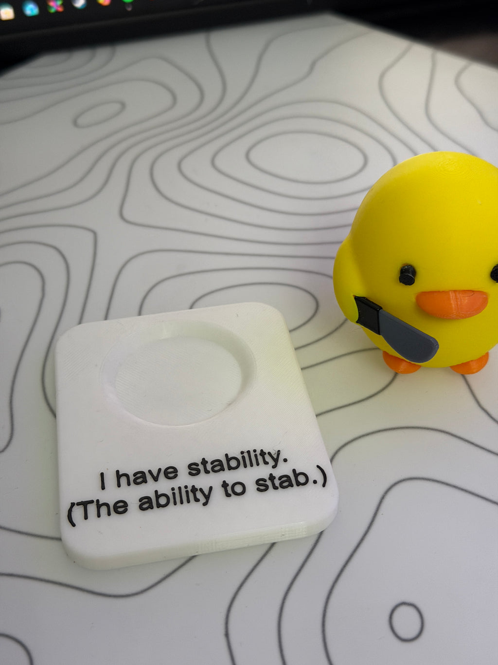 Serial Killer Duck Stability Stand