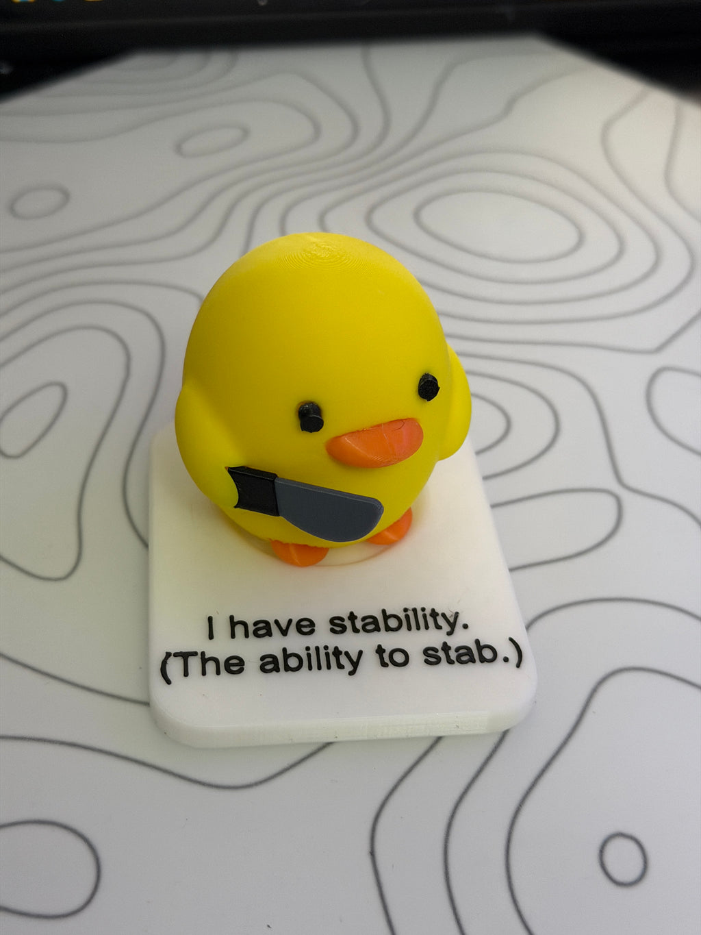 Serial Killer Duck Stability Stand