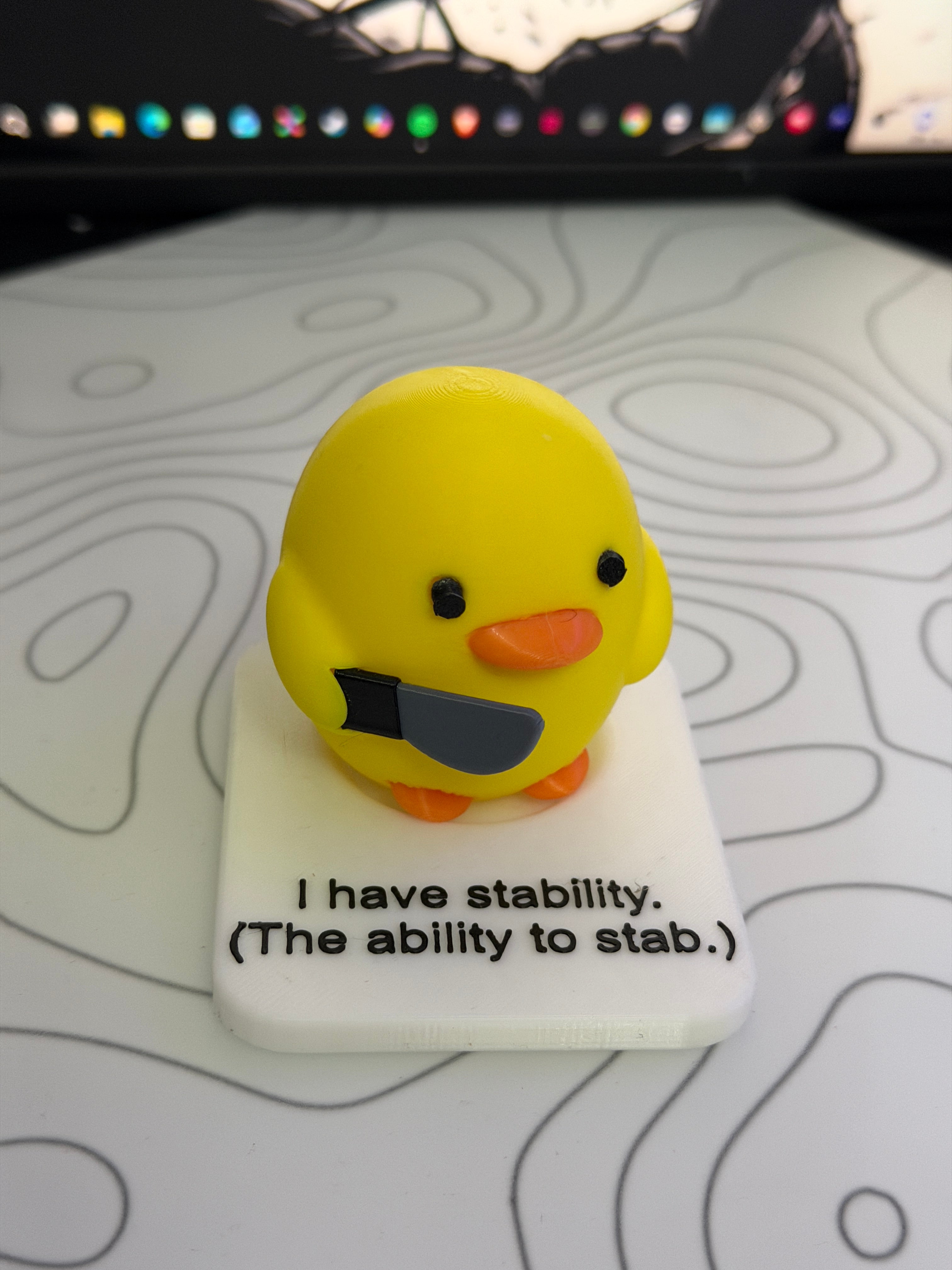 Serial Killer Duck Stability Stand
