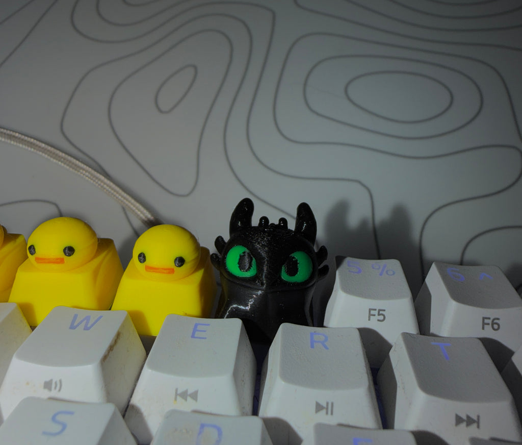 Night Fury Mechanical Keyboard Keycap