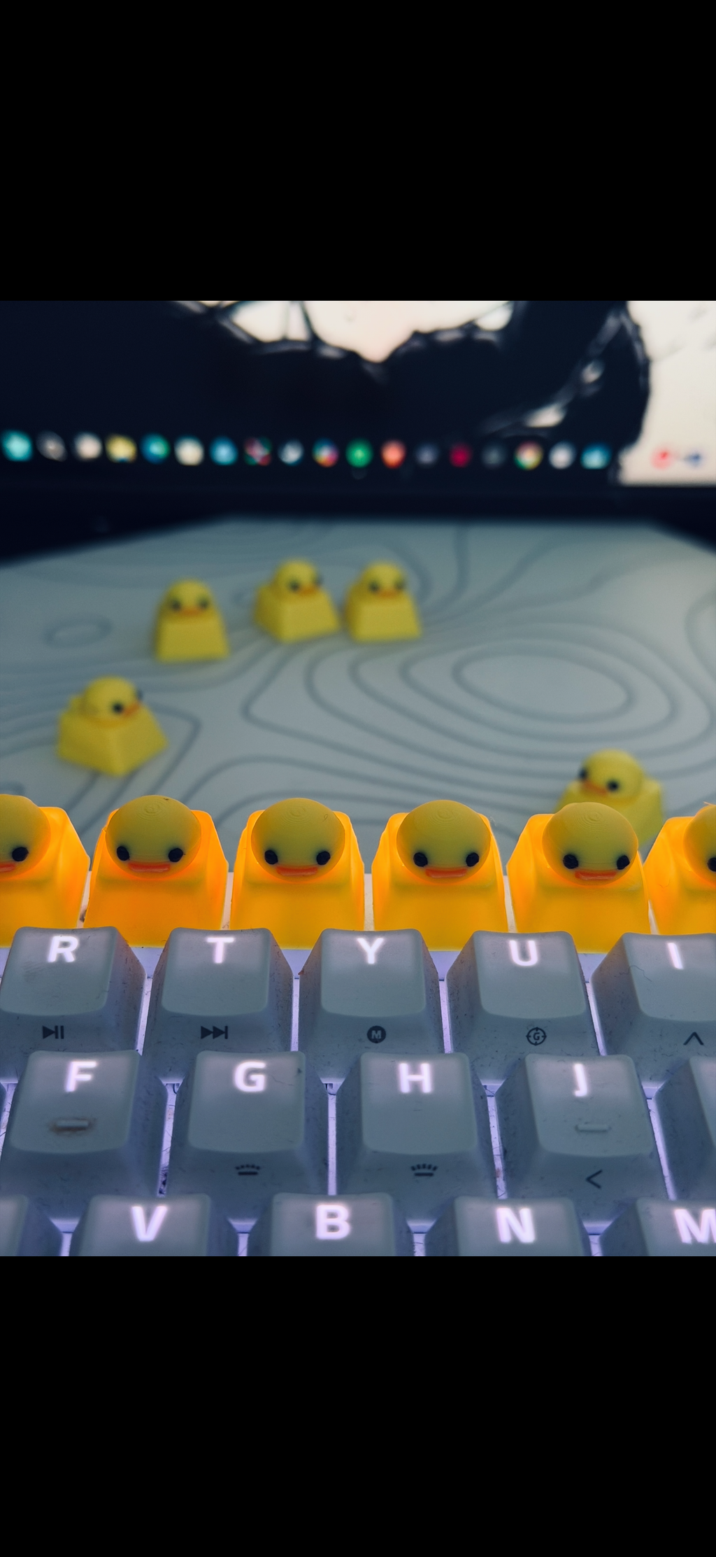 Duck Keycap for Mechanical Keyboard