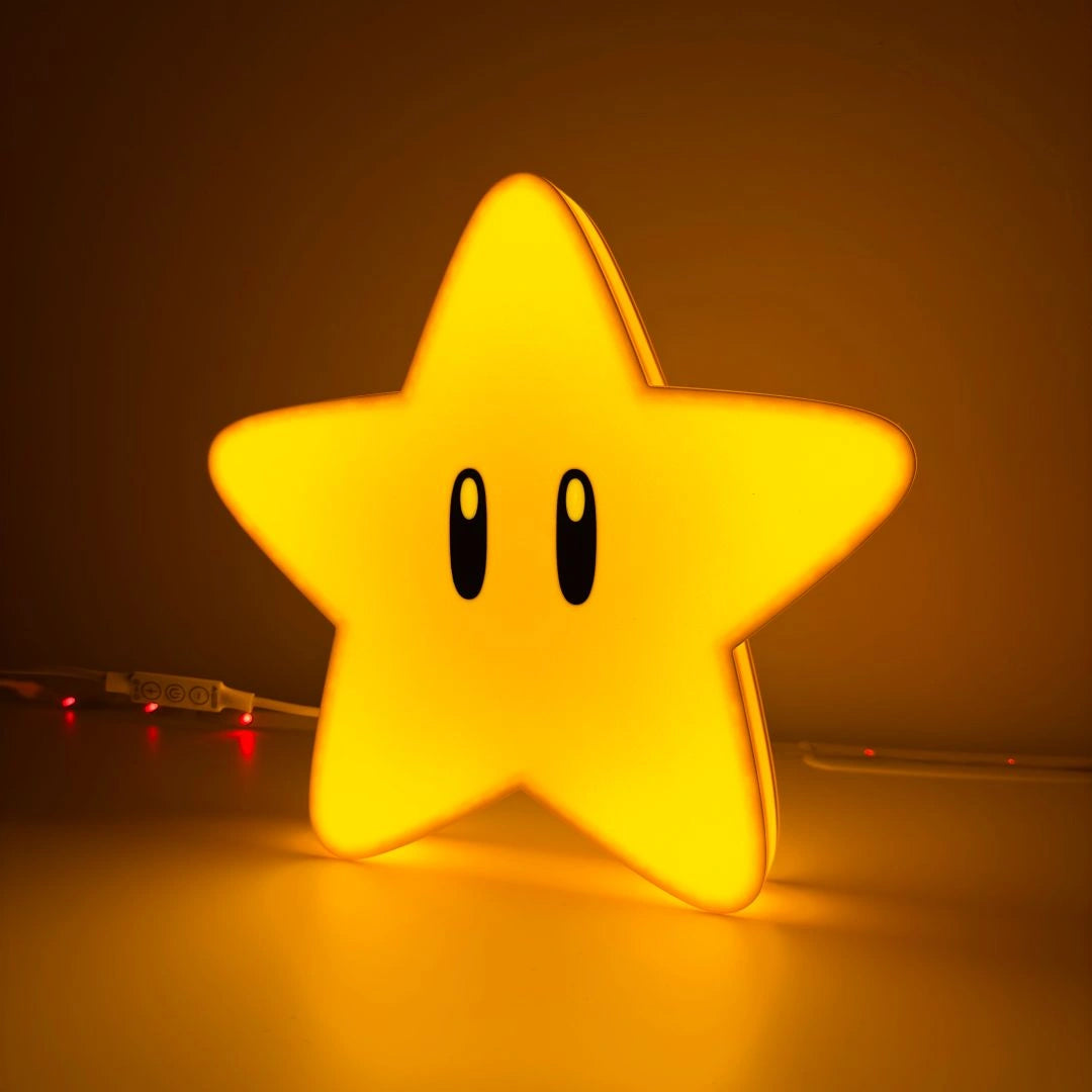 Mario star lamp