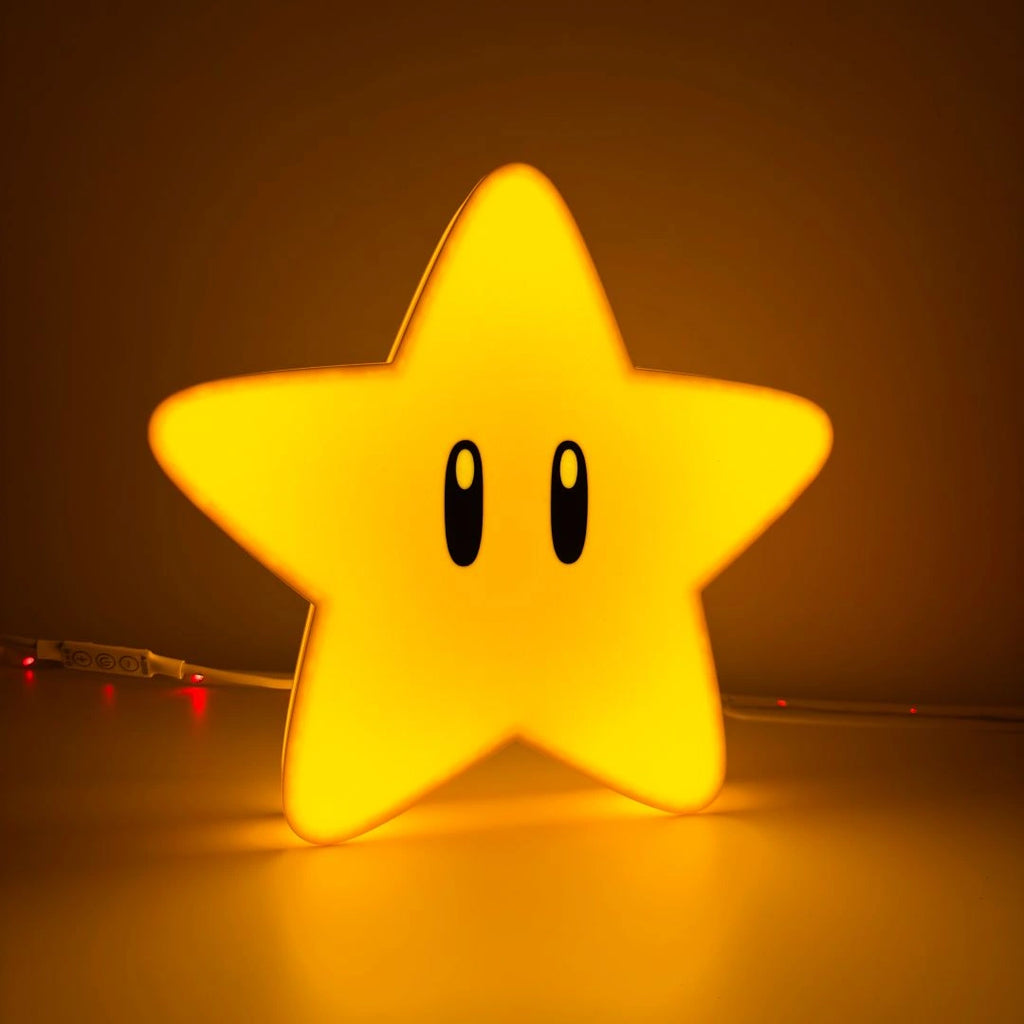 Mario star lamp