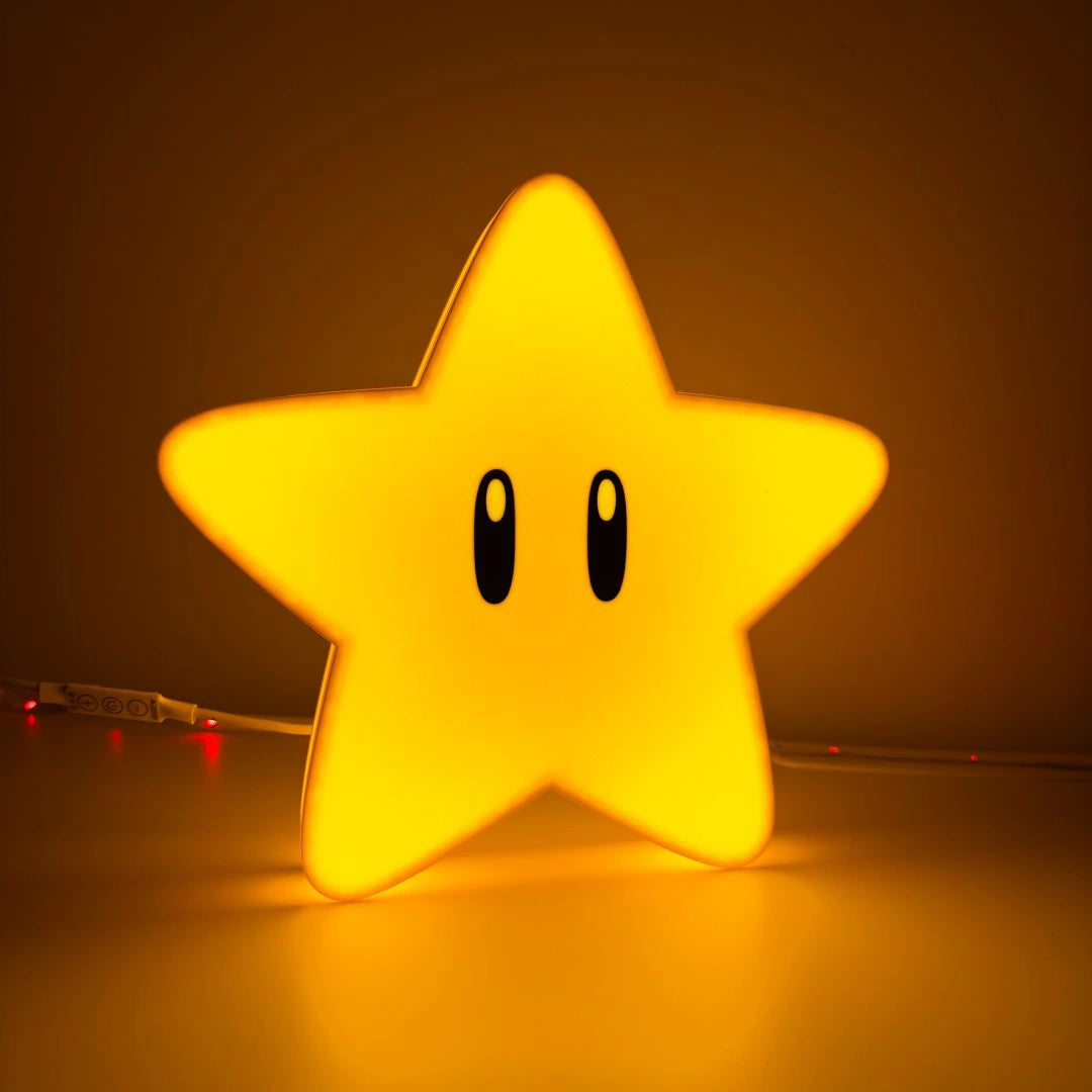 Mario star lamp