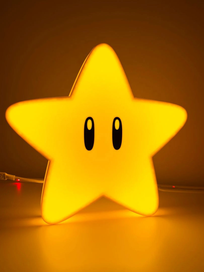 Mario star lamp