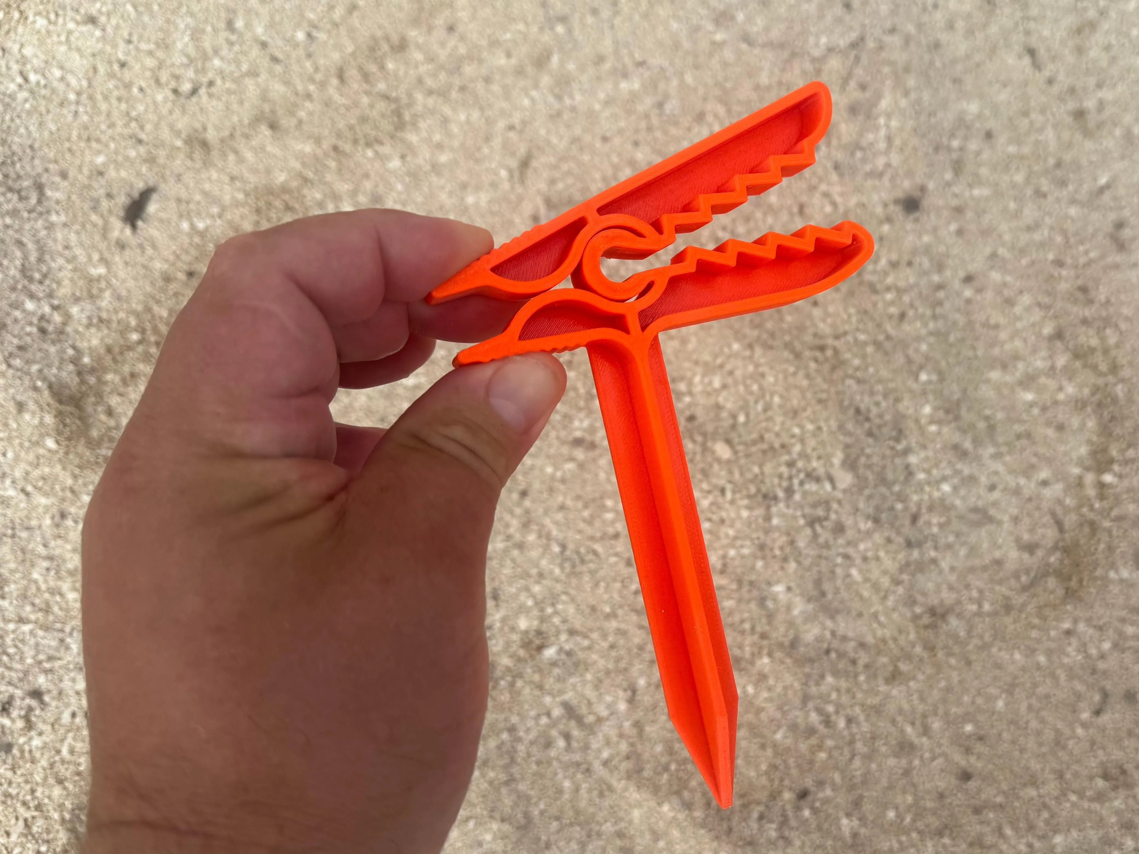 Beach towel clips basic