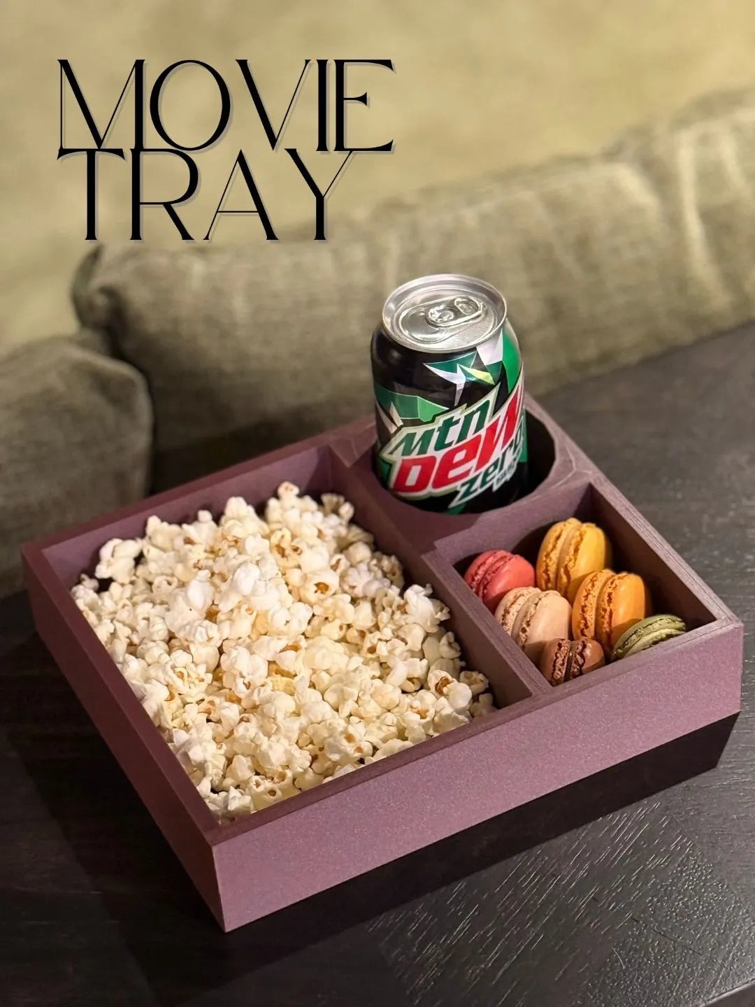 Movie tray