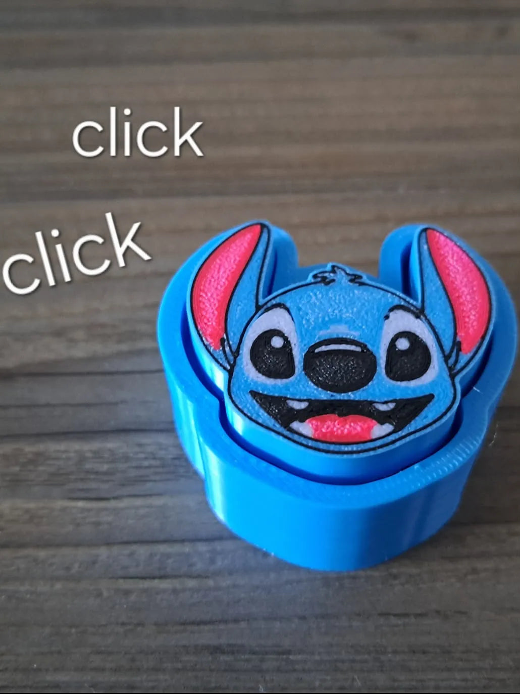 Stitch fidget clicker
