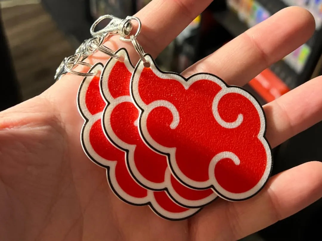 Naruto akatsuki keychain