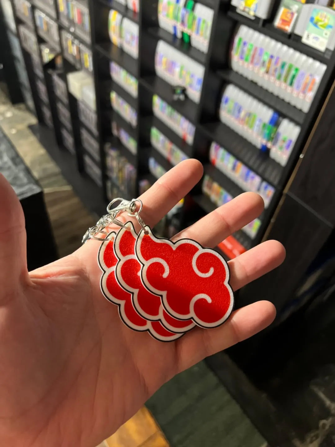 Naruto akatsuki keychain