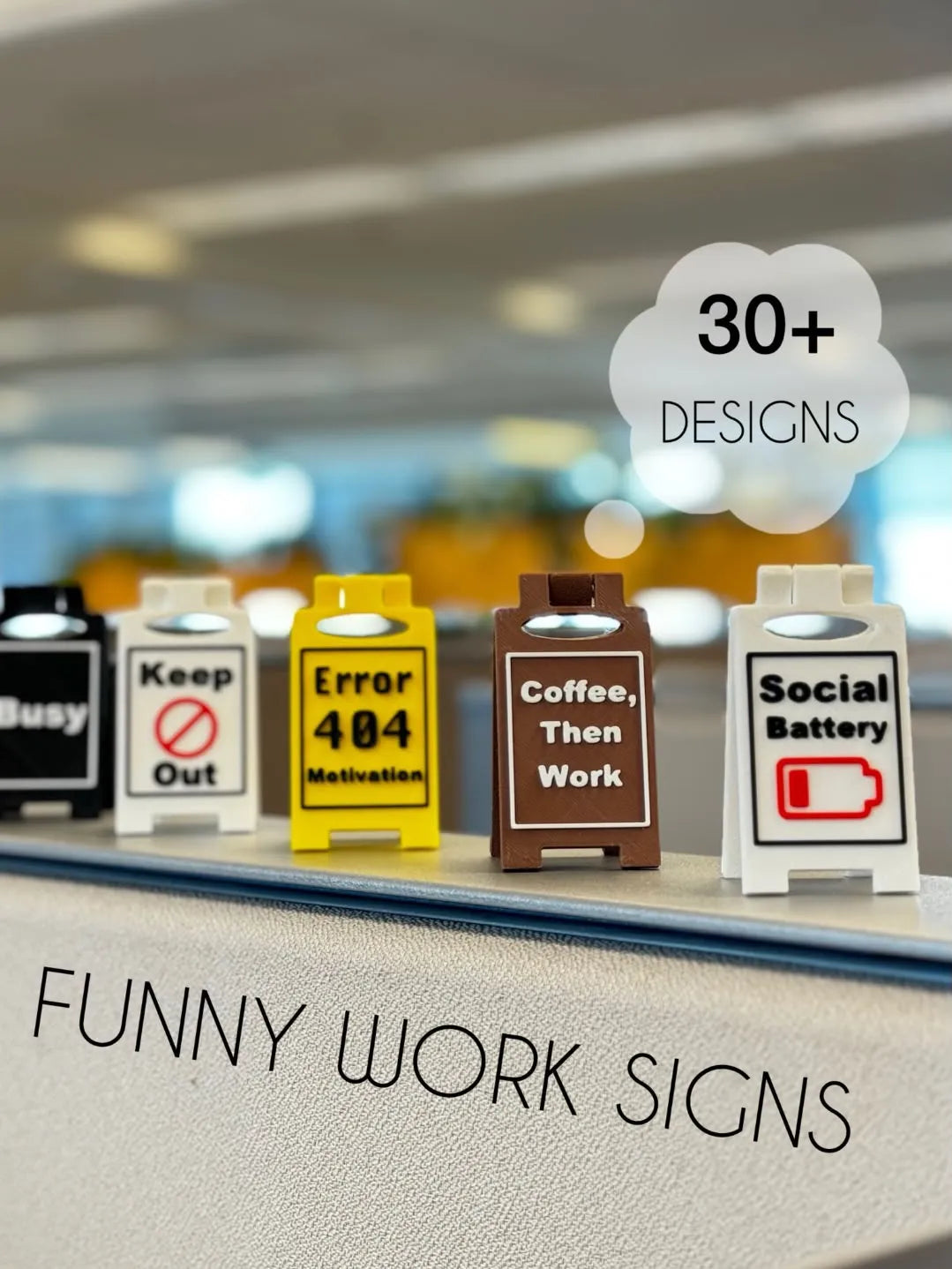 Mini funny signs