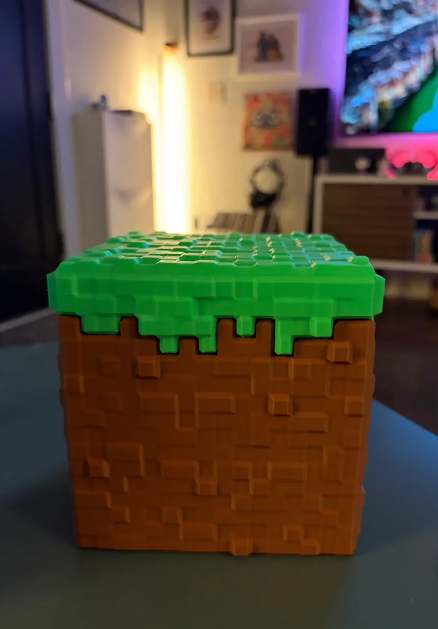 Mine craft storage box