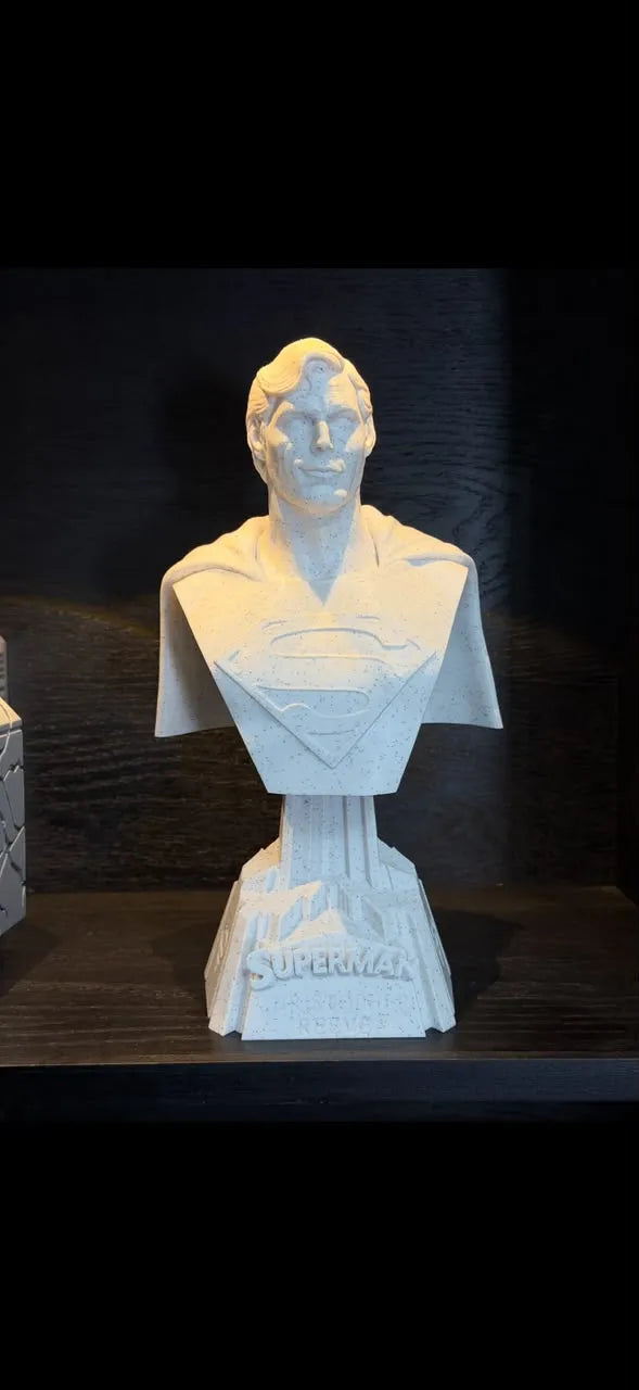 Superman bust figure