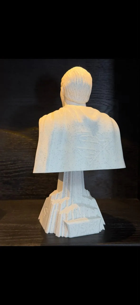 Superman bust figure