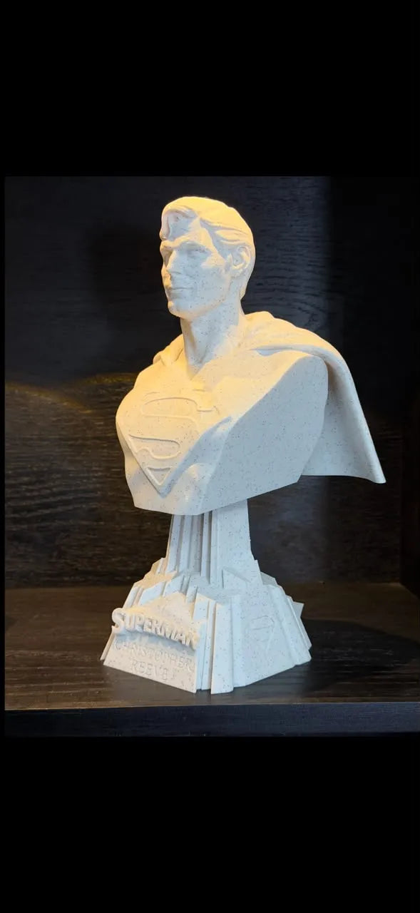Superman bust figure