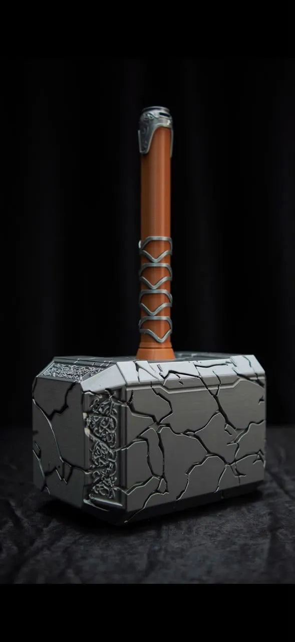 Thor hammer with cracks