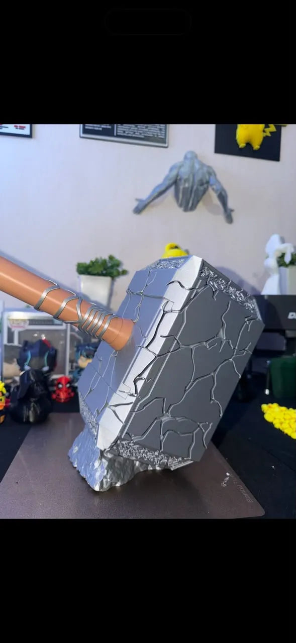 Thor hammer with cracks