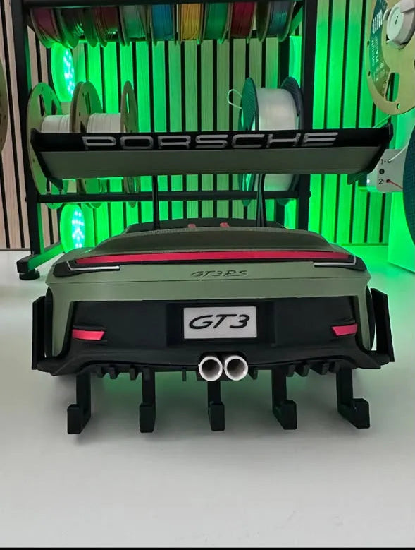 Porche gt3 rs wall art Key hanger
