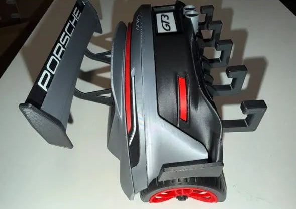 Porche gt3 rs wall art Key hanger