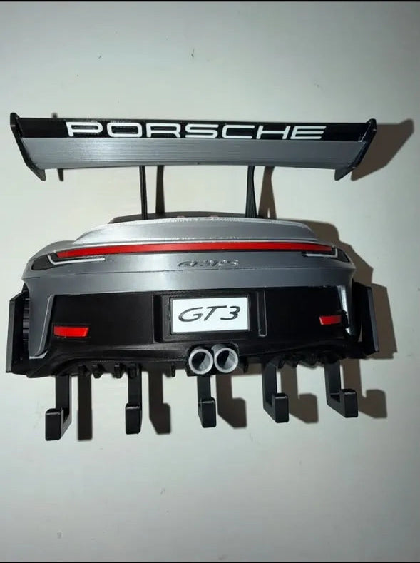 Porche gt3 rs wall art Key hanger
