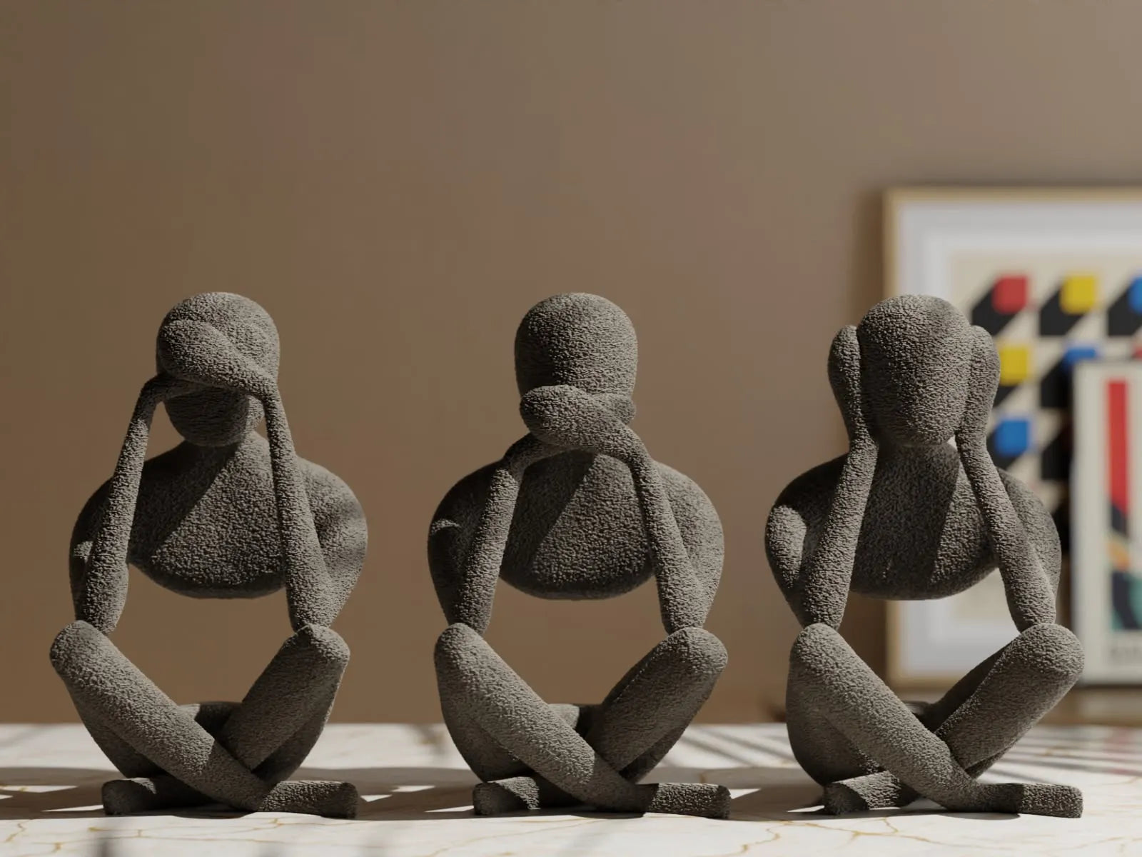 See no evil , speak no evil , hear no evil decor trio