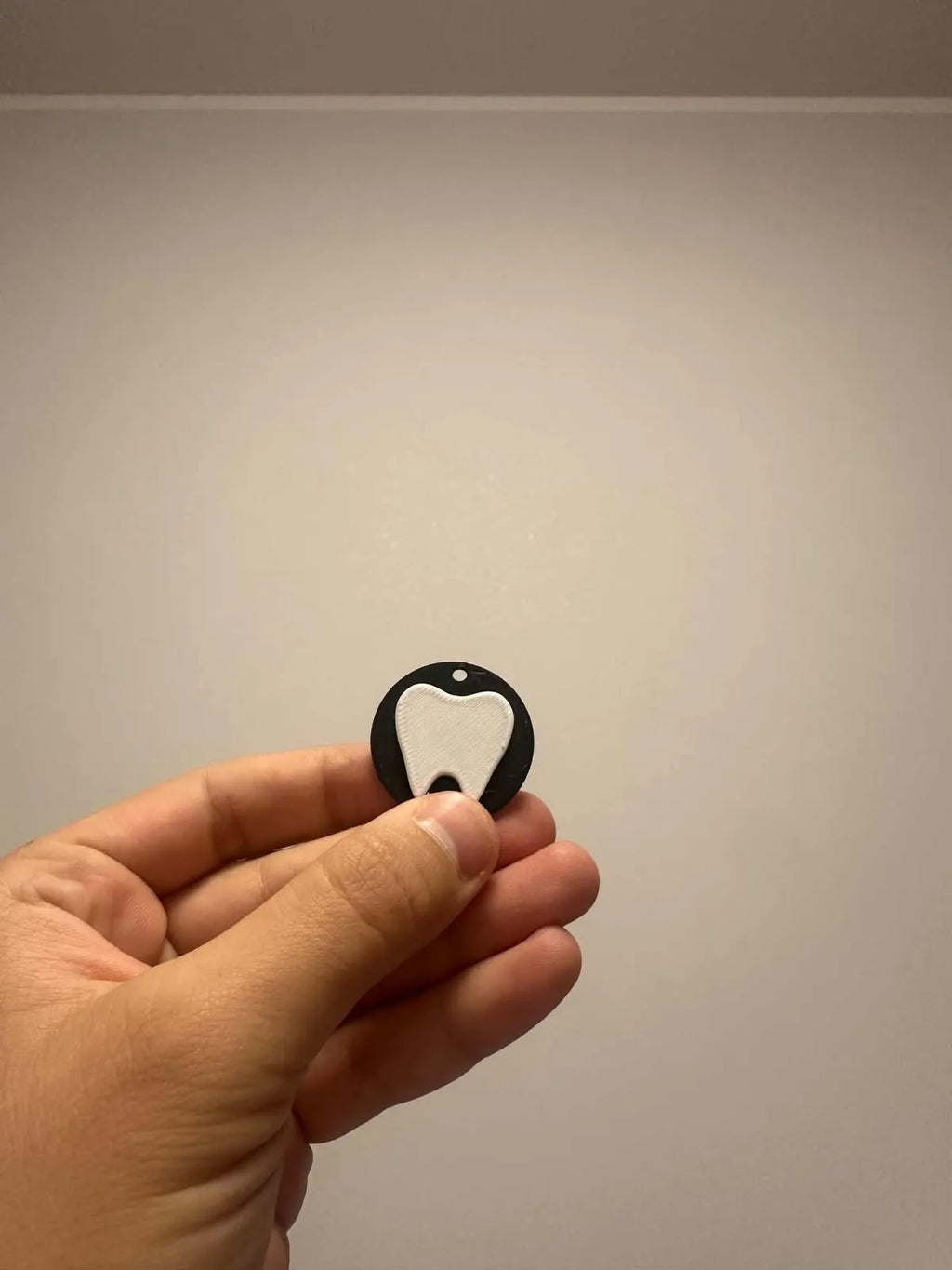 Dental nfc tag keychain