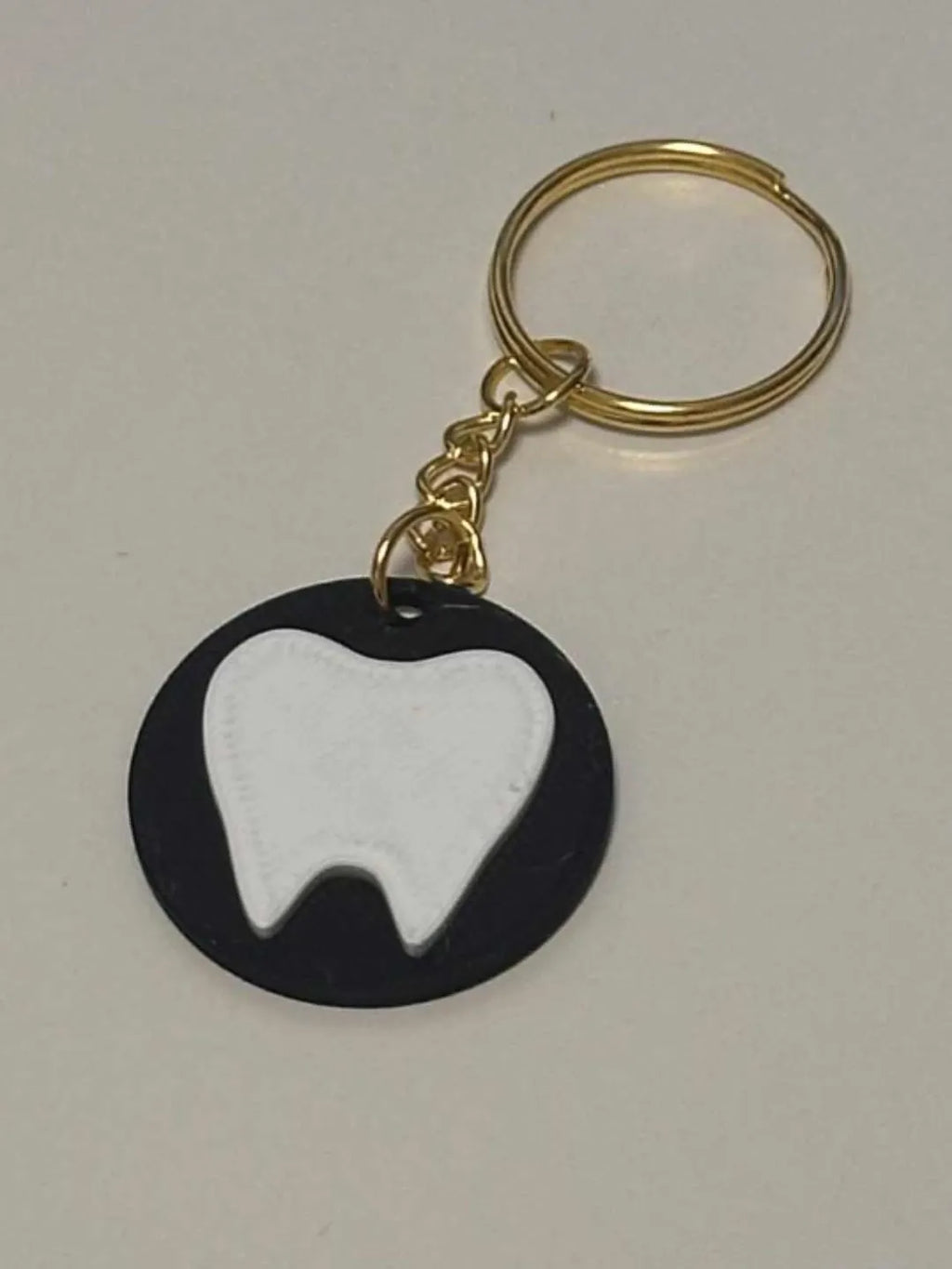 Dental nfc tag keychain