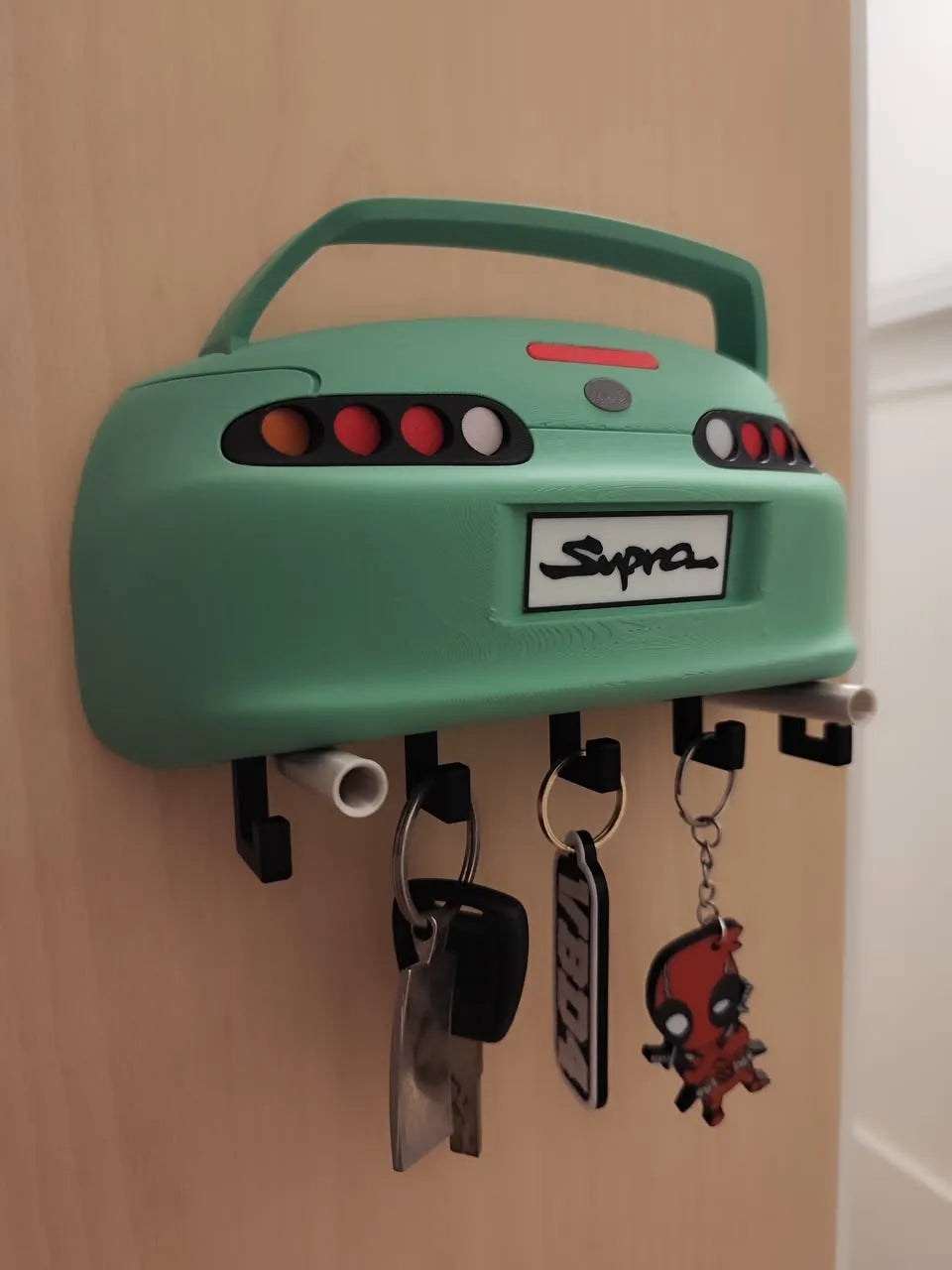 Supra mk4 car wall art Keychain holder