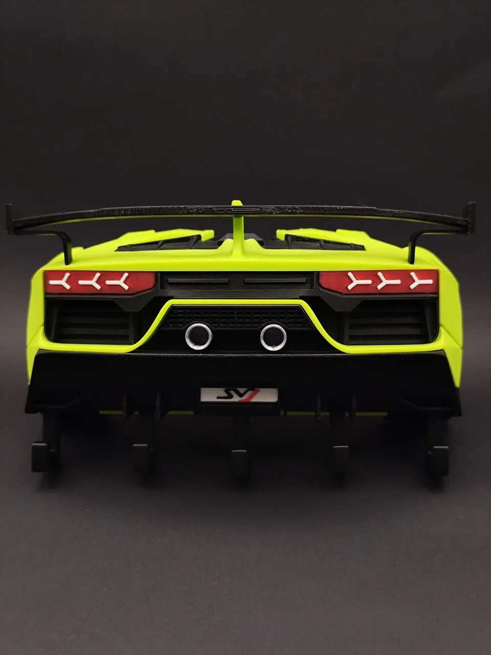 Lamborghini Aventador SVJ wall art keychain holder