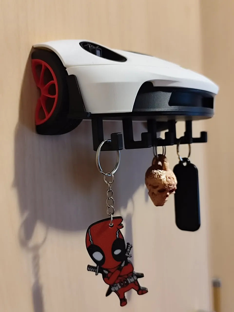 Porche gt3 Rs v2 wall art Keychain  hanger