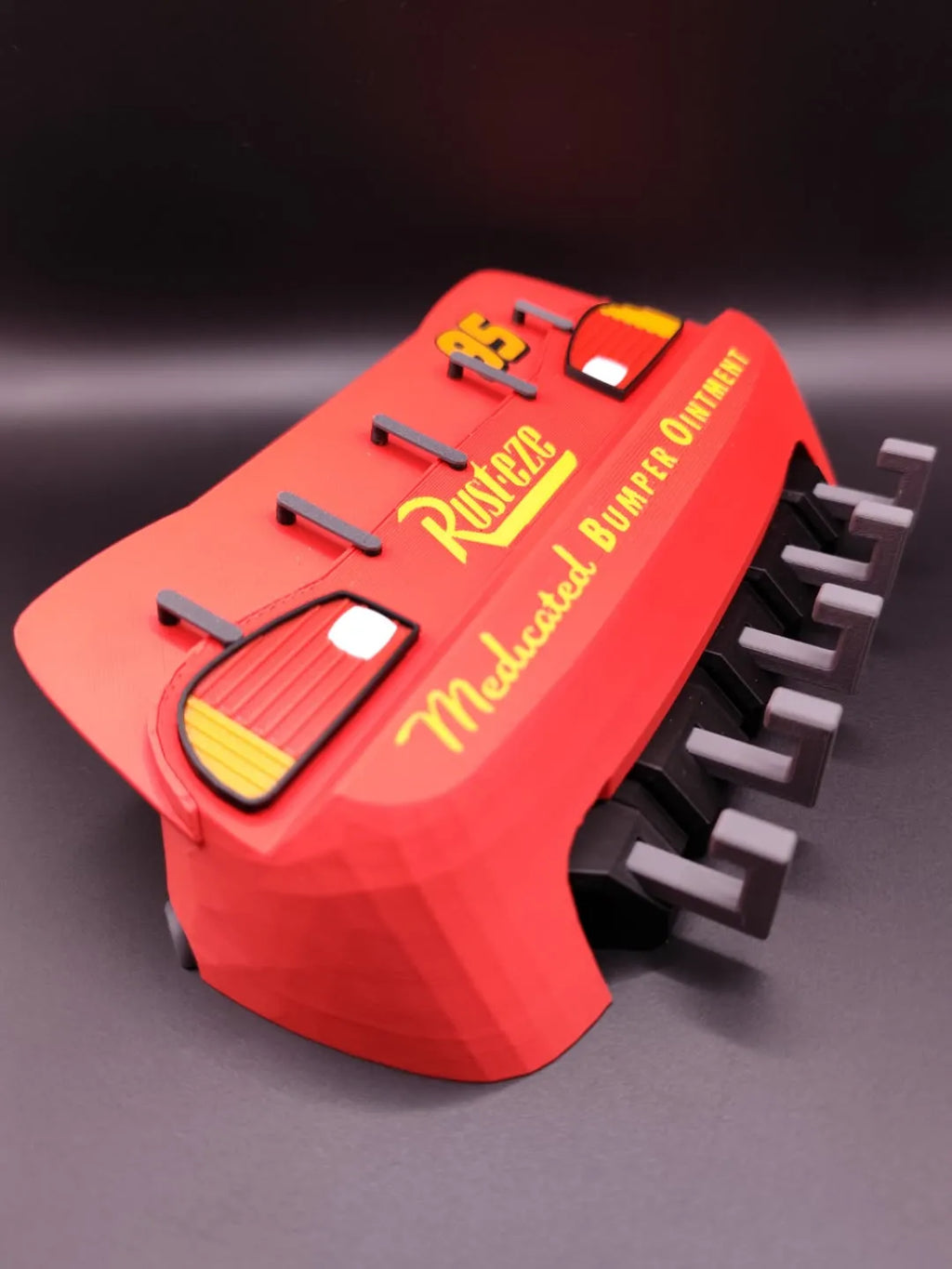 Lightning Mc Queen from cars movie wall art and keychain hanger