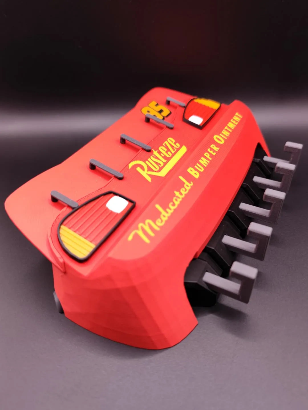 Lightning Mc Queen from cars movie wall art and keychain hanger