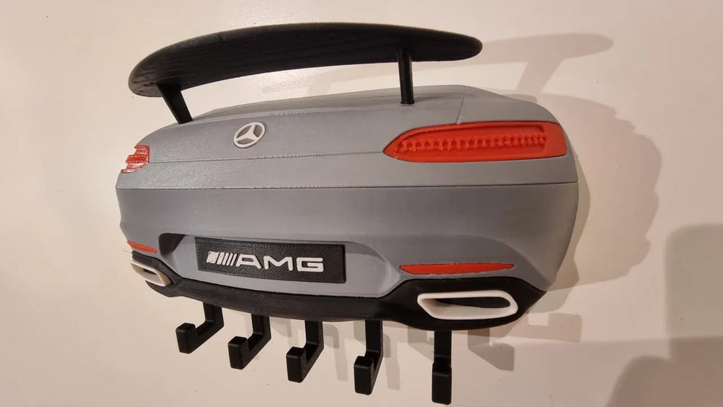 Mercedes-AMG GT car wall art keychain hanger