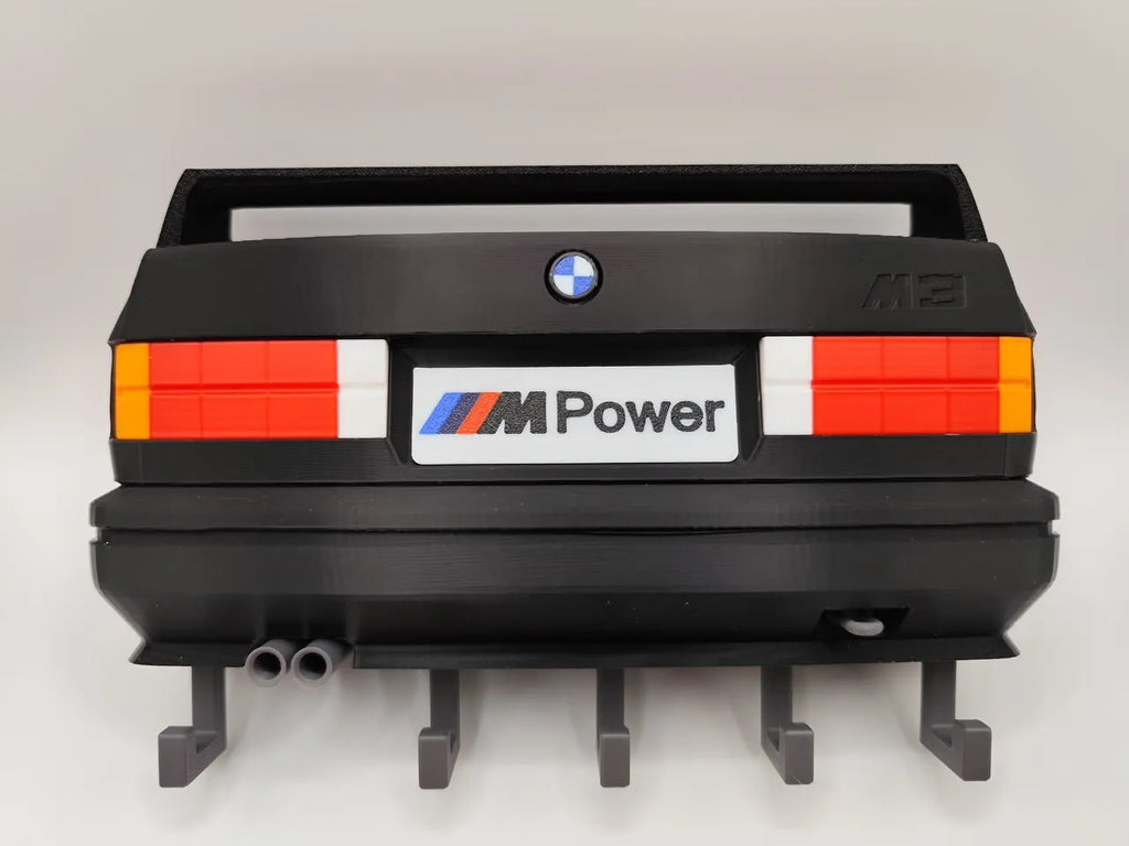 BMW E30 M3 car wall art art and keychain hanger