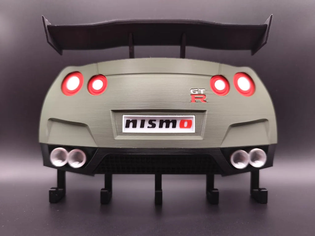Nissan GTR R35 wall art and keychain hanger