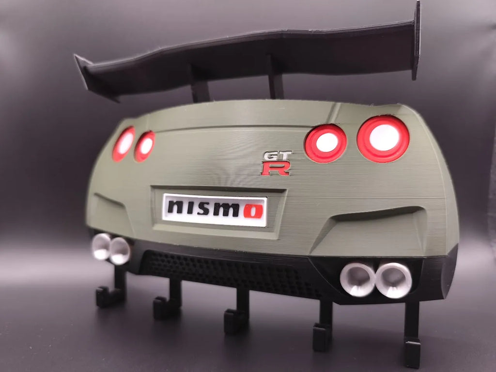 Nissan GTR R35 wall art and keychain hanger