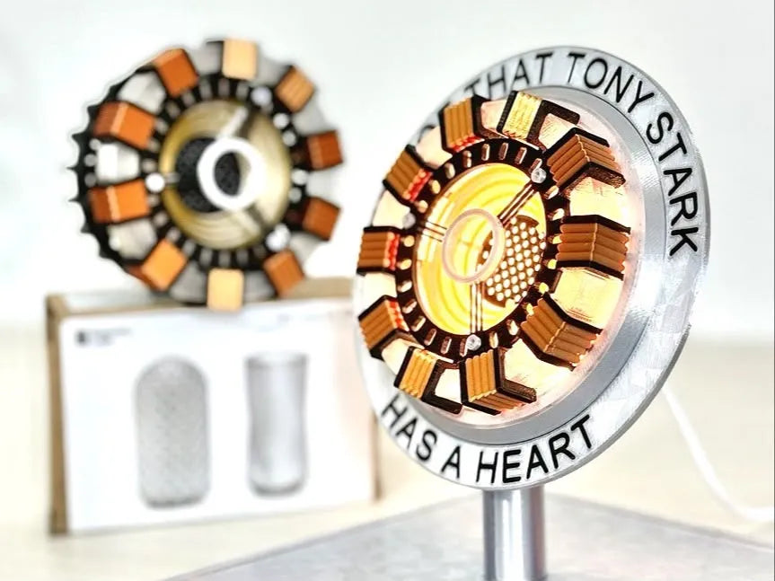 Tony stark iron man arc reactor desk lamp